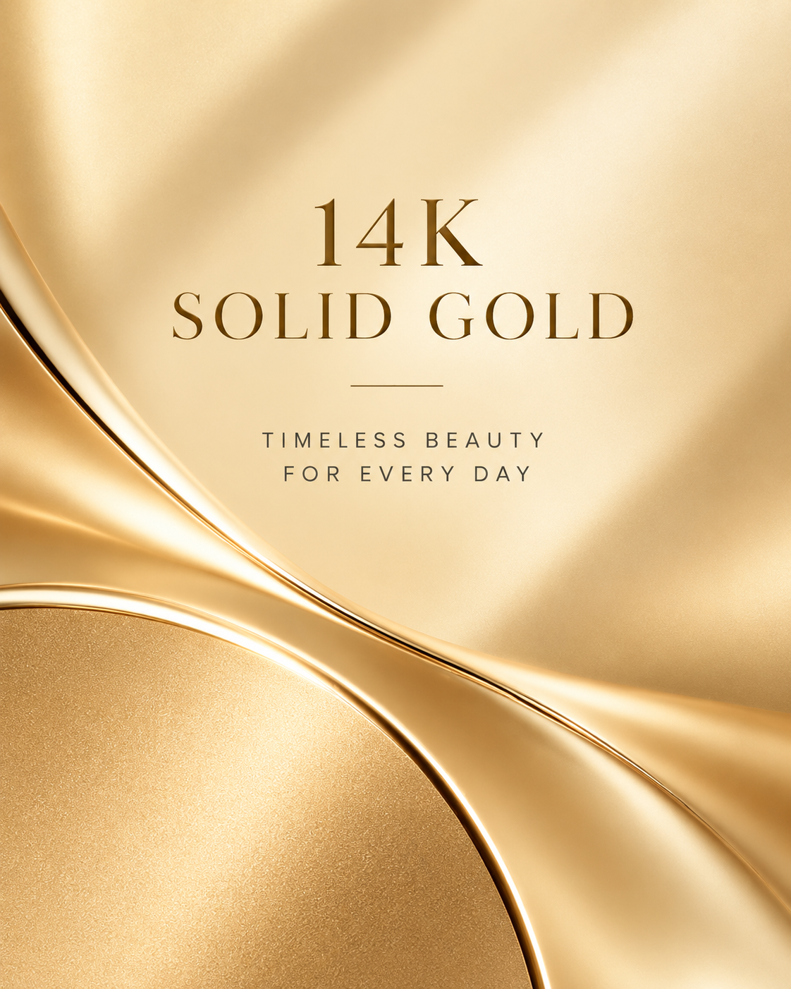 14K Solid Gold